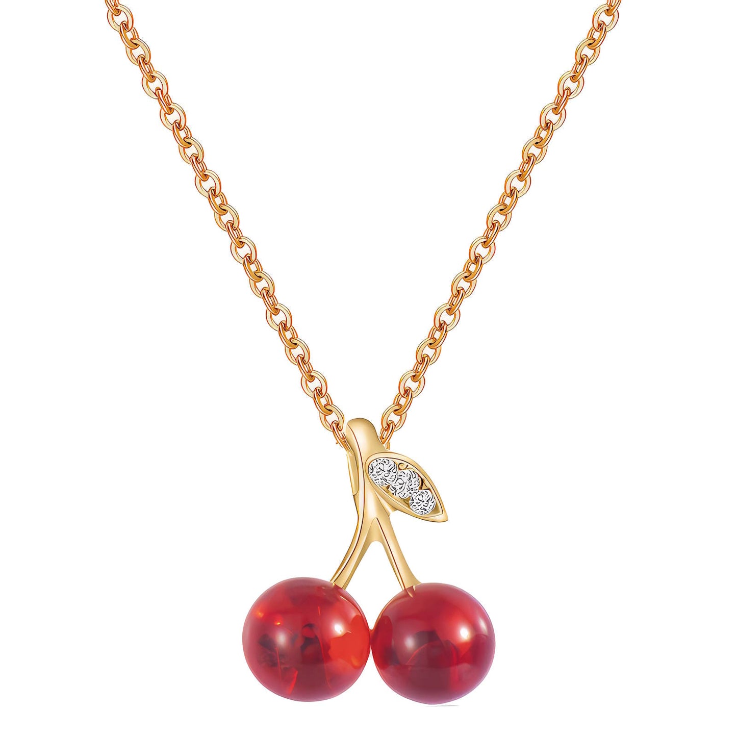 Cherry necklace